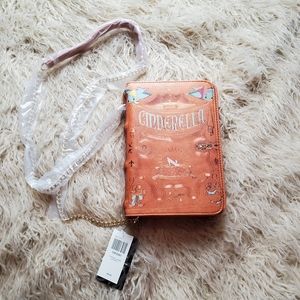 Disney Loungefly Cinderella Book Crossbody Bag